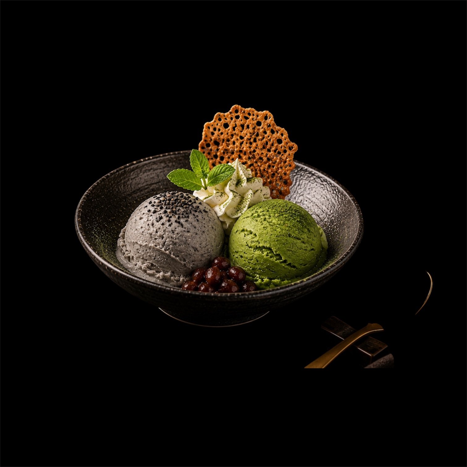 Black Sesam Ice Cream